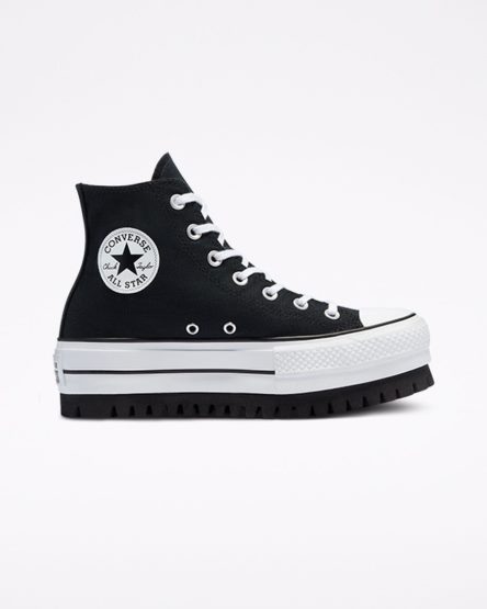 Pantofi Platforma Dama Converse Chuck Taylor All Star Trek Inalti Negrii | RO ZLDRC306